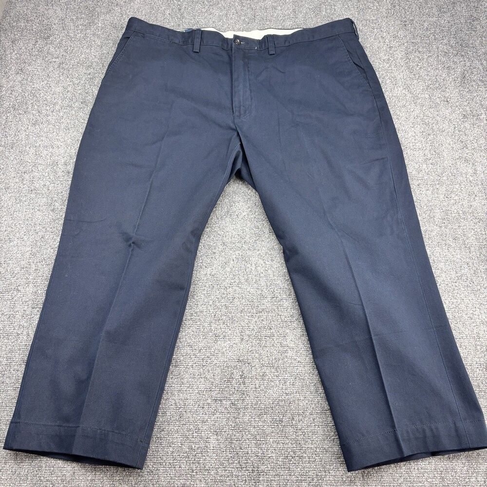 Polo Ralph Lauren Preston Pant Mens 32x26 Navy Blue 100% Cotton Chino